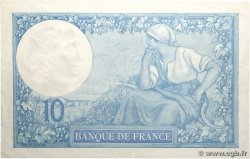 10 Francs MINERVE FRANKREICH  1916 F.06.01 fVZ