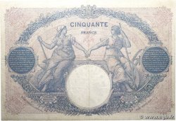 50 Francs BLEU ET ROSE Numéro spécial FRANKREICH  1919 F.14.32 S