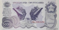 500000 Dinara YOUGOSLAVIE  1989 P.098 NEUF