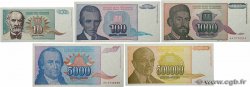 10 au 5000 et 500000 Dinara Lot YOUGOSLAVIE  1994 P.Lot