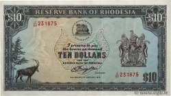 10 Dollars RHODÉSIE  1979 P.41a