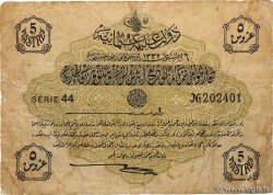 5 Piastres TURQUIE  1916 P.087