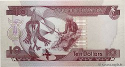 10 Dollars Petit numéro ÎLES SALOMON  1977 P.07a pr.NEUF