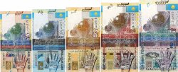200, 500, 1000, 5000 et 10000 Tengé Lot KAZAKHSTAN  2006 P.28, P.29a, P.30, P.32b et P.33 UNC-
