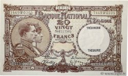 20 Francs BELGIEN  1940 P.098c