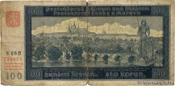 100 Korun BOHEMIA & MORAVIA  1940 P.06a