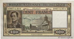 100 Francs BELGIEN  1947 P.126