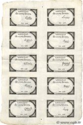 5 Livres Planche FRANCIA  1793 Ass.46a-p EBC