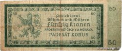 50 Korun BOHÊME ET MORAVIE  1940 P.05a B