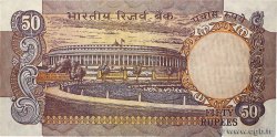 50 Rupees INDIEN  1983 P.084c fVZ