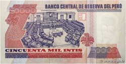 50000 Intis PERU  1988 P.142 fST+