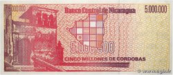 5000000 Cordobas NICARAGUA  1990 P.165 pr.NEUF
