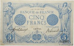 5 Francs BLEU FRANCE  1915 F.02.25