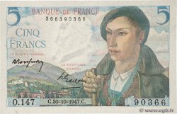 5 Francs BERGER FRANCE  1947 F.05.07