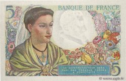 5 Francs BERGER FRANCE  1947 F.05.07 UNC