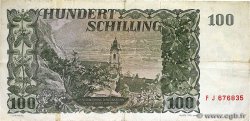 100 Schilling AUTRICHE  1954 P.133a TB+