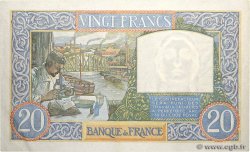20 Francs TRAVAIL ET SCIENCE FRANCE  1941 F.12.12 SPL