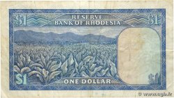 1 Dollar RHODESIEN  1971 P.30c S