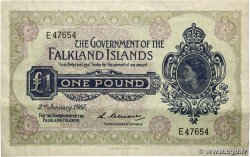 1 Pound ÎLES FALKLAND  1967 P.08a