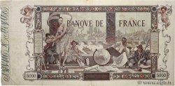 5000 Francs FLAMENG FRANKREICH  1918 F.43.01 fSS