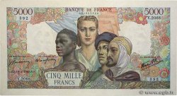 5000 Francs EMPIRE FRANÇAIS FRANCE  1946 F.47.52