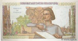 10000 Francs GÉNIE FRANÇAIS FRANCE  1955 F.50.74 XF-