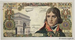 10000 Francs BONAPARTE FRANCE  1958 F.51.13 XF