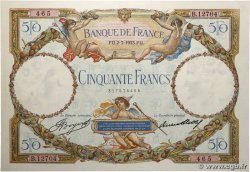 50 Francs LUC OLIVIER MERSON type modifié FRANCE  1933 F.16.04 pr.SPL
