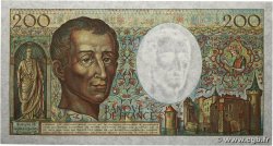 200 Francs MONTESQUIEU Petit numéro FRANKREICH  1981 F.70.01A1 ST
