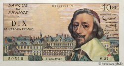 10 Nouveaux Francs RICHELIEU FRANCE  1959 F.57.03