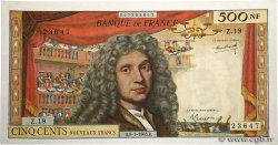 500 Nouveaux Francs MOLIÈRE FRANKREICH  1965 F.60.08