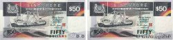 50 Dollars Consécutifs SINGAPORE  1987 P.22b