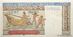 100 Francs TUNISIA  1947 P.24 AU-