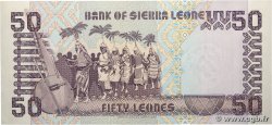 50 Leones SIERRA LEONE  1989 P.17b pr.NEUF