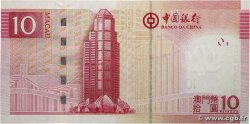 10 Patacas MACAO  2008 P.108a pr.NEUF