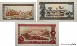 10, 25 et 50 Syllis Lot GUINÉE  1971 P.16, P.17 et P.25a pr.NEUF