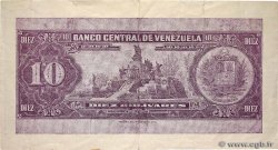 10 Bolivares Faux VENEZUELA  1961 P.042a VF