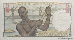 5 Francs FRENCH WEST AFRICA  1948 P.36 fST+