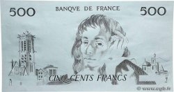 500 Francs PASCAL Épreuve FRANCE  1968 F.71.00Ec UNC-