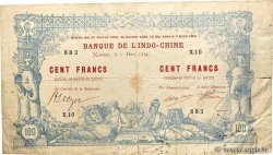 100 Francs  NOUVELLE CALÉDONIE  1914 P.17 TB