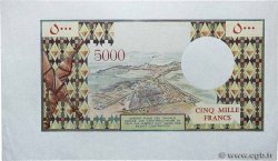 5000 Francs Épreuve FRENCH AFARS AND ISSAS  1975 P.35p