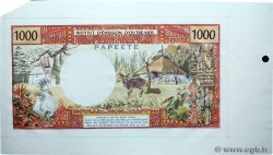 1000 Francs Épreuve TAHITI  1969 P.26p NEUF
