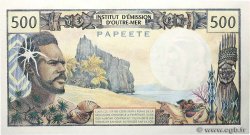 500 Francs TAHITI  1977 P.25b1 fST+