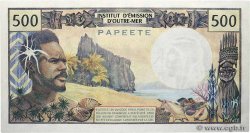 500 Francs TAHITI  1982 P.25b2 AU+