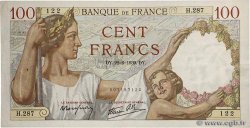 100 Francs SULLY FRANCE  1939 F.26.03