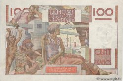 100 Francs JEUNE PAYSAN FRANCE  1952 F.28.31 VF+