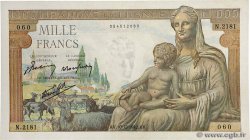 1000 Francs DÉESSE DÉMÉTER FRANCE  1942 F.40.13