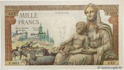 1000 Francs DÉESSE DÉMÉTER FRANCE  1943 F.40.18