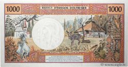 1000 Francs FRENCH PACIFIC TERRITORIES  2000 P.02f AU+