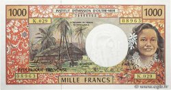 1000 Francs FRENCH PACIFIC TERRITORIES  2002 P.02h UNC